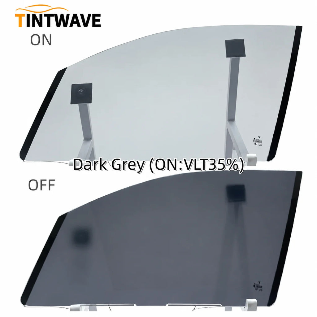 TINTWAVE Smart Tint Film VLT35 Switchable Privacy Window Tint Film Kit for Car Side Windows 2PCS / 4PCS