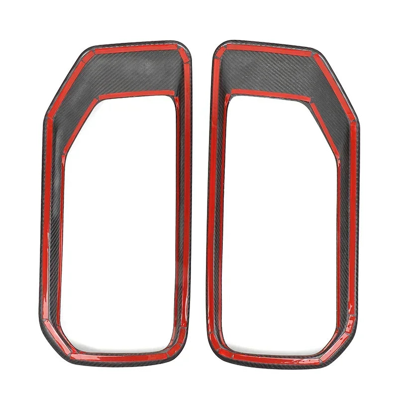 Real Carbon Fiber Car Front Bumper Both Sides Air Intake Frame Trim For Mercedes Benz G Class W463 W465 G63 2025 Car Accessories