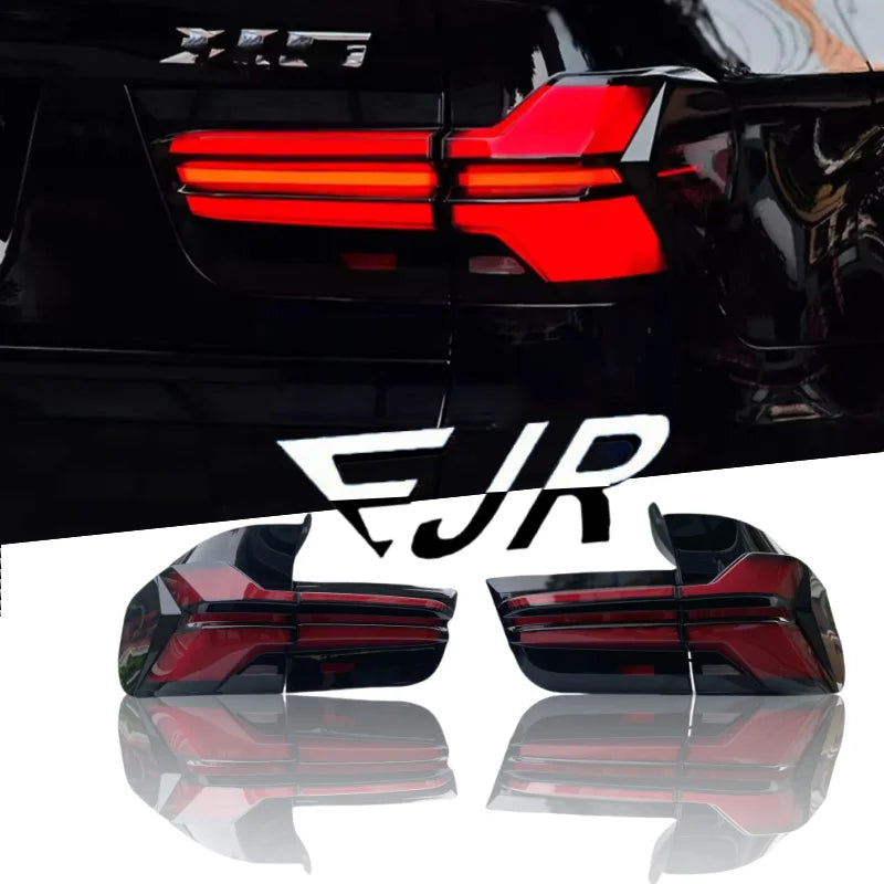For BMW X5 E70 2007-2013 taillight Assemblies upgrade Flowing Turning Signal Rear Tail Light Auto Lamp Accessory