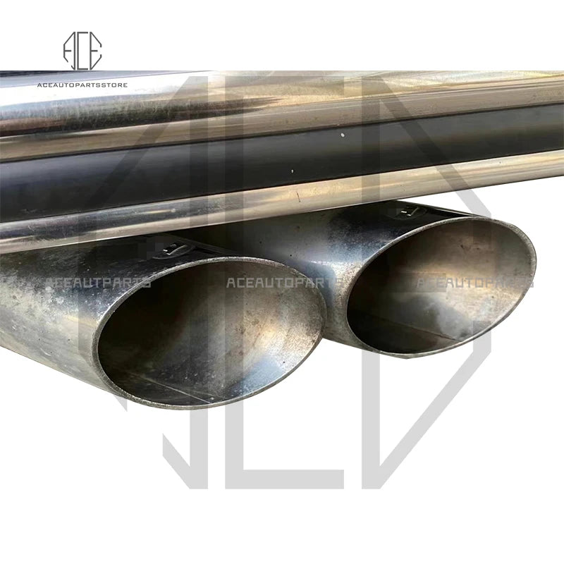 Best sell production stainless steel exhaust tips muffler tips for G class W464 W463A G63 G500 B style auto exhaust