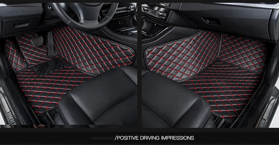 Custom For Nissan Patrol Y61 Y62 Y63 2012-2025-2026 Car Floor Mats Carpet Rugs Foot Pads Interior All-Weather Waterproof