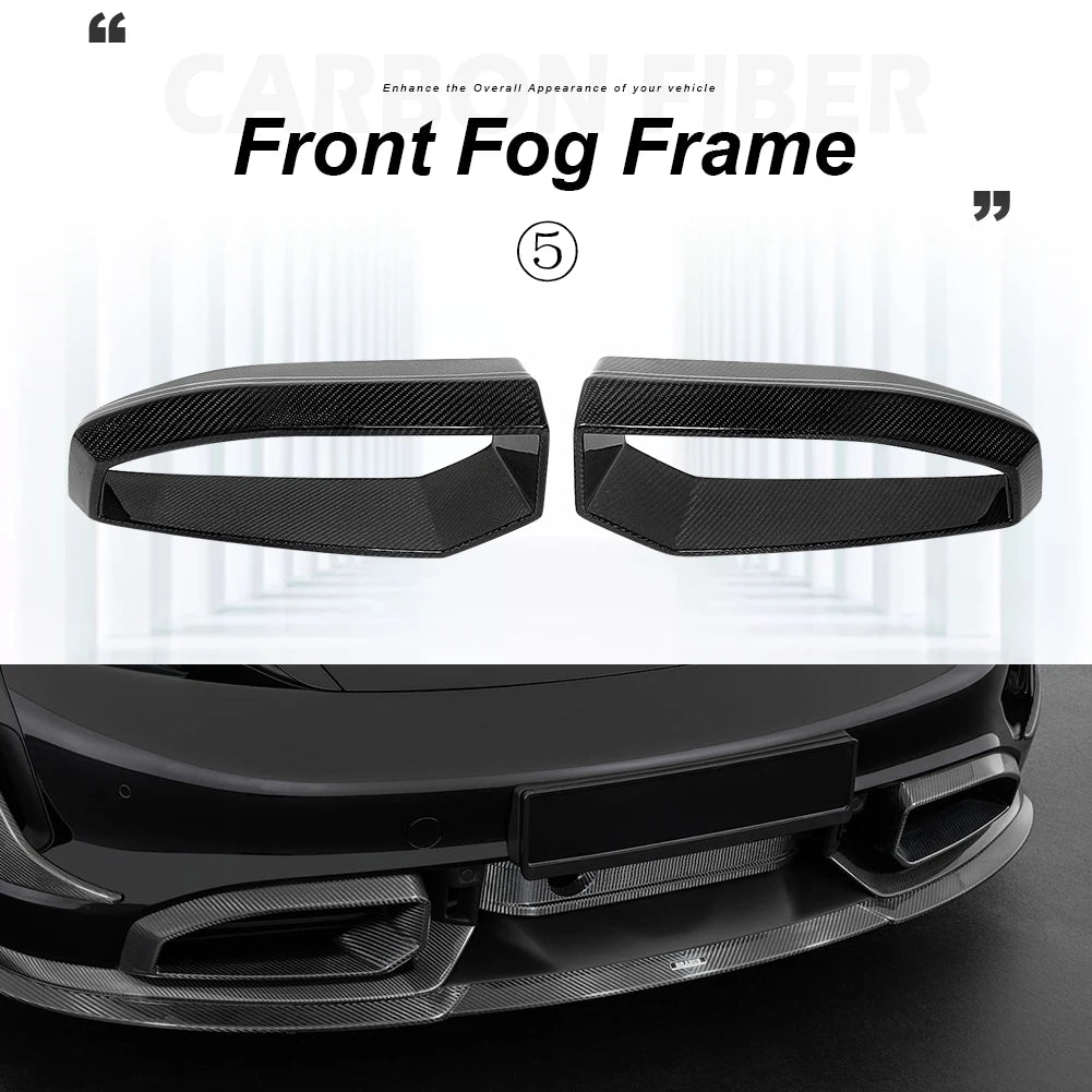 For Porsche Taycan RWD 4S Turbo S rear lip / trunk 2019-up Carbon fiber Body Kits Front Lip Rear Spoiler Side Skirts Diffuser