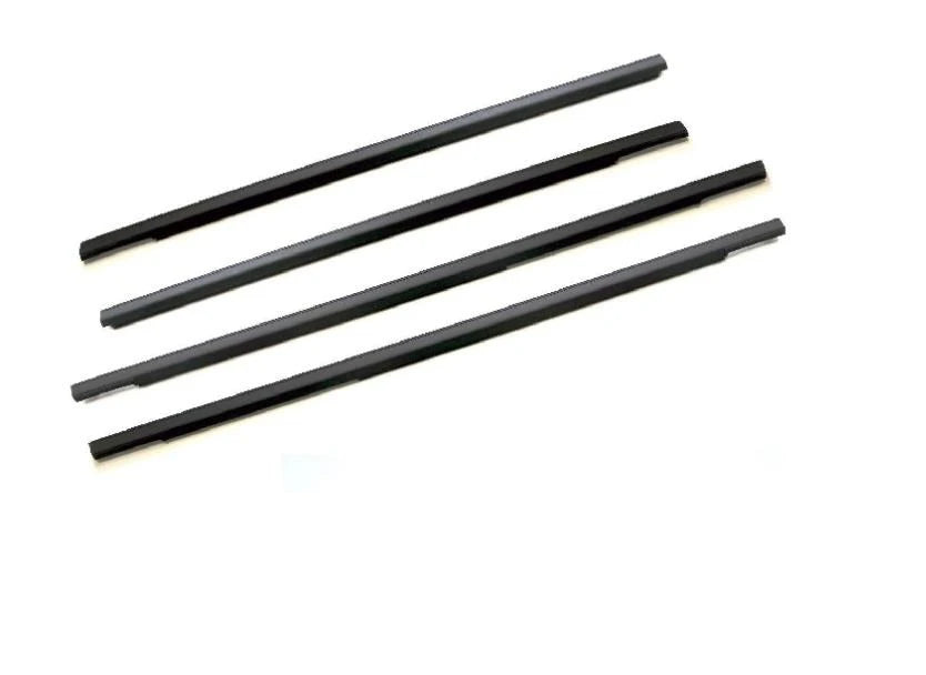 4 Pieces Black Moulding Window Door Belt Line for Nissan Patrol Y61 1995-2005 Weatherstrip Protect Rubber Seal 82820-VB000