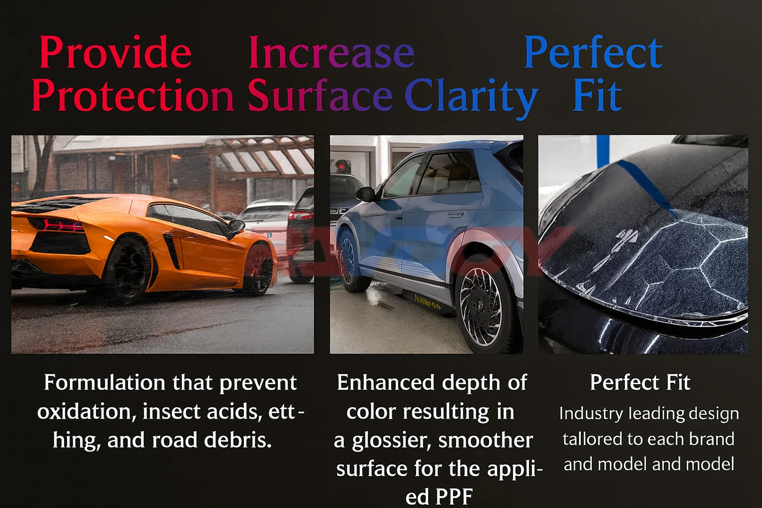 For Land Rover Defender 110 Urban 2021-2026 Glossy Matte Black Precut front PPF Kit Paint Protection Film 8.5mil Clear Bra TPU