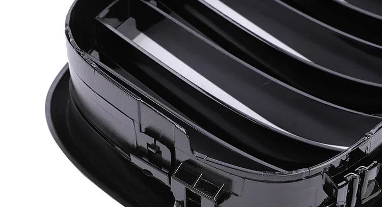 Front Bumper Lower Kidney Inside Grills Ventilation M Style Chrome Design Grille Facelift For BMW 5 Series E39 1997 -2003 LCI