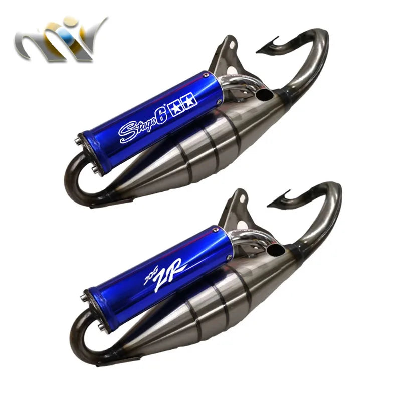 Exhaust System Muffler Pipe Scooter Moped For Yamaha JOG 3KJ 3YK 3YJ ZR Moped Jog 50cc 2-Stroke 50-90cc
