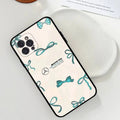 Car M-Mercedes-Ben-z-Backs Phone Case For Iphone 17 16 15 14 13 12 11 Pro Max Plus Black Shell Cover Case