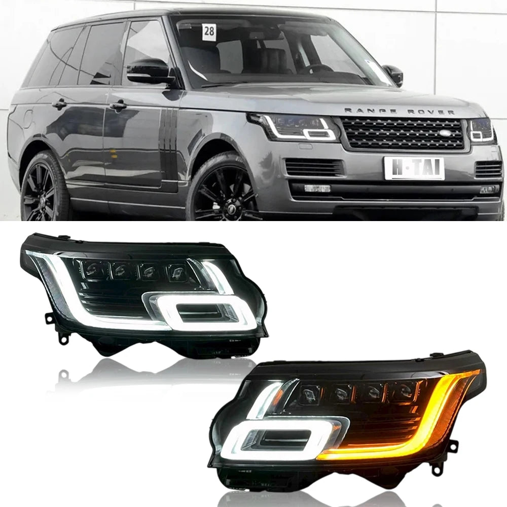 Headlight assembly For Land Rover Range Rover Executive L405 2014-2017 Headlamp Daytime Running Lights High Beam Reverse Light