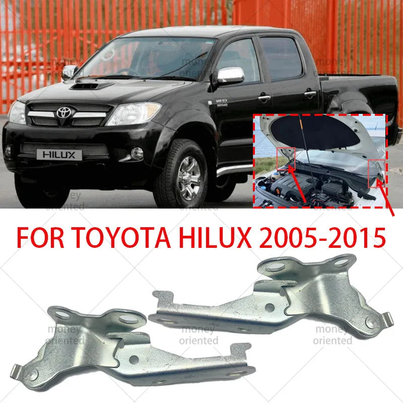 1PAIR FOR Toyota HiLux N70 (2005 - 2015) Genuine Bonnet Hinge LH + RH Engine Bonnet Hood Hinge Driver Side