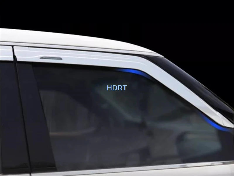 Car Styling Accessories Window Deflector Sun Visor Rain Gurad Awning Shelter Weather Shield For Nissan Patrol Y61 Y62 1997-2021