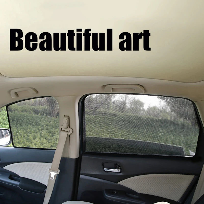 For Nissan PATROL Y62 2010-2025 Car Window SunShade UV Protection Auto Curtain Sun Shade Visor Net Mesh