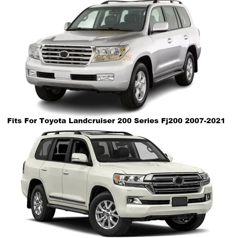 Car Rain Shield For Toyota Landcruiser 200 Series Fj200 2007-2021 Window Visors Car Window Deflectors Wind Deflector Sun Guard