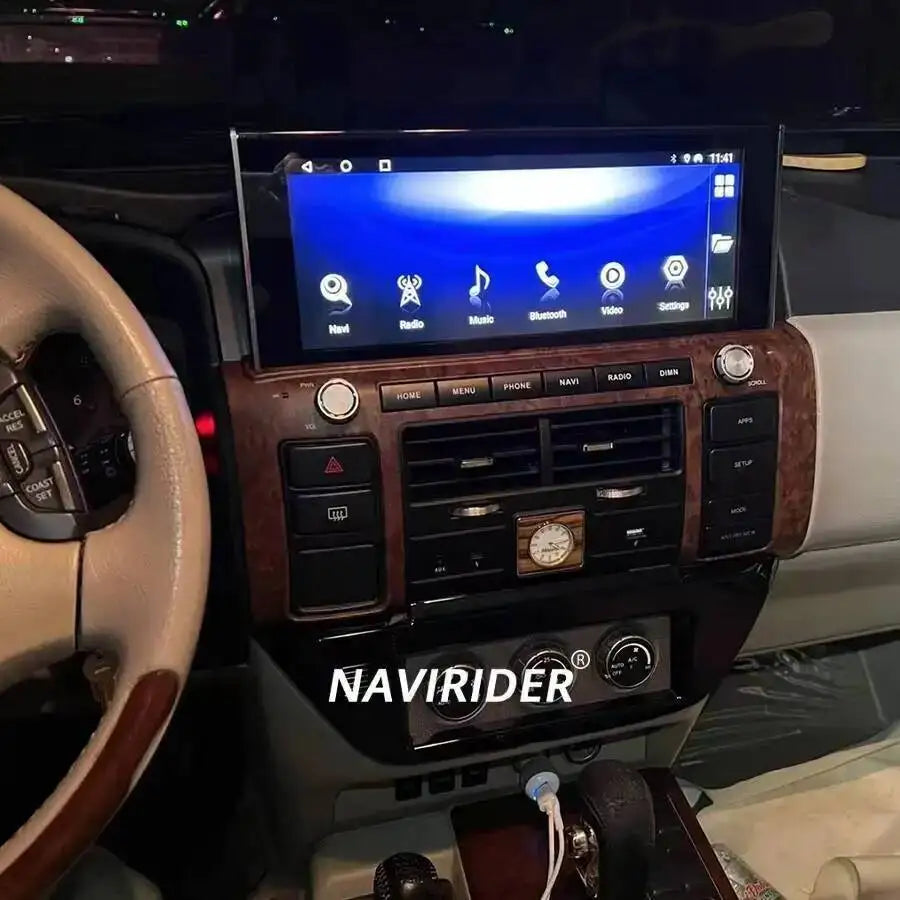 Car Video For Nissan Patrol V 5 Y61 2004 2005 2006 2007 - 2021 Multimedia Player Android 14 DSP Stereo Autoradio WIFI Head Unit