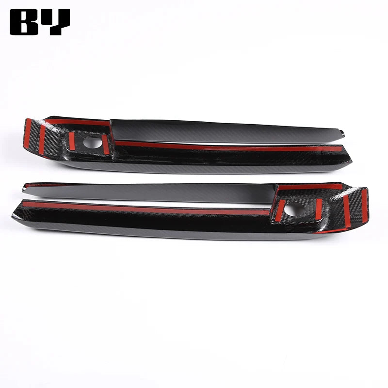 Fit For Mercedes G-Class W464 W463A G63 AMG 2019-2023 Real Carbon Fiber Front Fog Light Lamp Cover Trim Frame Car Accessories