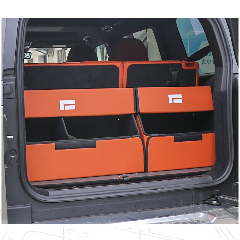 For BAlC JlSHl Polestone 01 Rox 01 Rear Trunk Storage Box Leather Organizer Car Interior Accessories