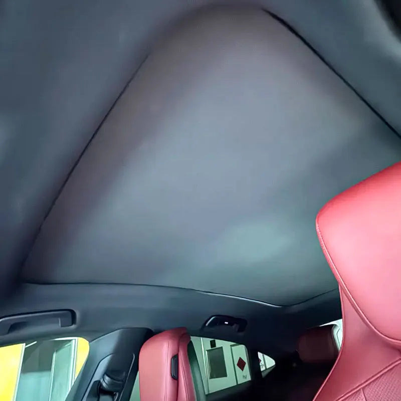 For Porsche Taycan Static Sunshade Sunroof Sunscreen Electrostatic Adhesion UV Protection Roof Cover Heat Insulation Shade Panel