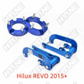 32mm Front Spacer and Extended 2" Rear Leaf Spring G-Shackles Suspension Lift Kit For Hilux REVO 2.8L 2015+