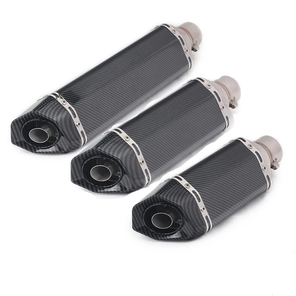 Motorcycle Exhaust Pipe 51MM Muffler Moto GP Escape System With Laser Logo For CRF230 DUKE CBR MT07 CB600F Slip-on With Dbkiller