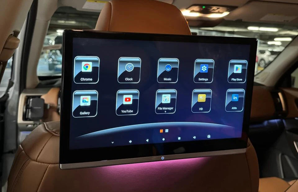 Car TV 13.3 Inch 4GB+64GB 8-core HD 4K Screens Android 12.0 Headrest Monitor For Kia Rear Seat Entertainment System
