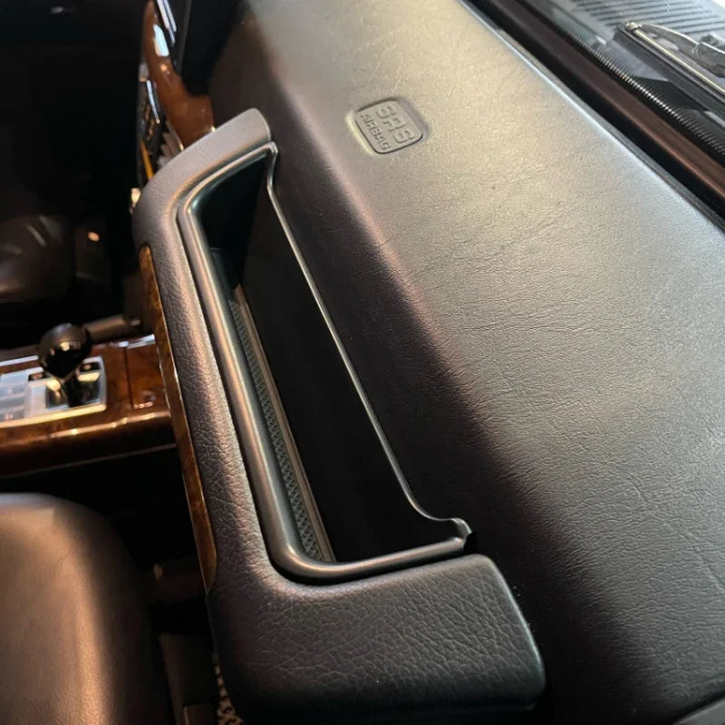My Good Car ABS Car Copilot Seat Storage Box for Mercedes Benz G Class W463 W464 Wagon G500 G55 G63 Tray Case Organizer