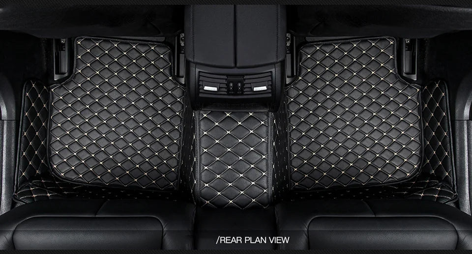 Custom For Nissan Patrol Y61 Y62 Y63 2012-2025-2026 Car Floor Mats Carpet Rugs Foot Pads Interior All-Weather Waterproof