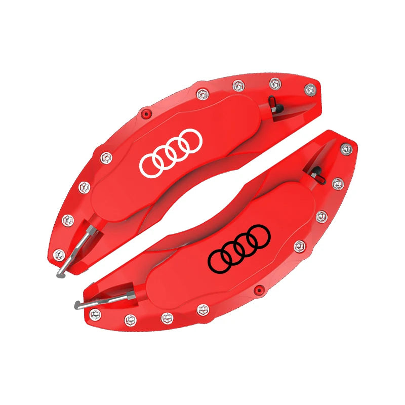 6Pcs PVC Car Brake Caliper Sticker Heat Resistant Decals Auto Accessories for Audi S Line A1 A3 A4 A6 A7 Q3 Q5 Q7 RS3 RS4 S3 S4