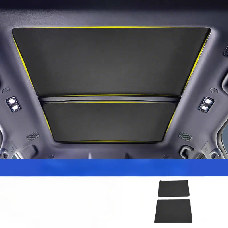 For BYD Formula Leopard 5/8 Special Edition Electrostatic Adsorption Sunroof Shade Roof UV Protection  Thermal Insulation