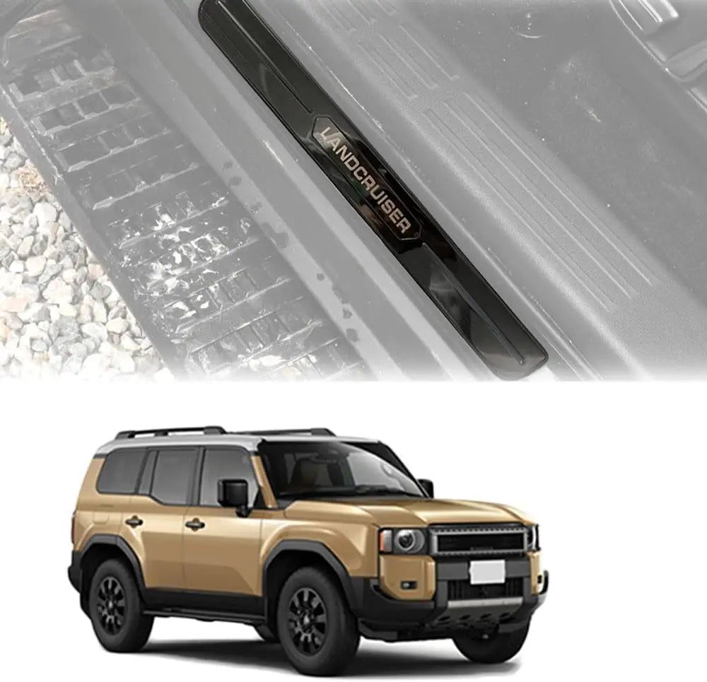 FOR Land Cruiser lc250  Step Guard Side Step Guard Cover Garnish Wear-resistant Plate 4pcs Land Cruiser 250