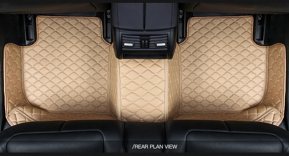 Custom For Nissan Patrol Y61 Y62 Y63 2012-2025-2026 Car Floor Mats Carpet Rugs Foot Pads Interior All-Weather Waterproof