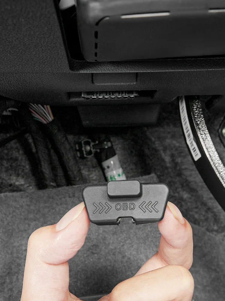 OBD Port Cover for BYD Equation Leopard Titanium 7 Dustproof Waterproof Diagnostic Interface Protector Interior Accessory