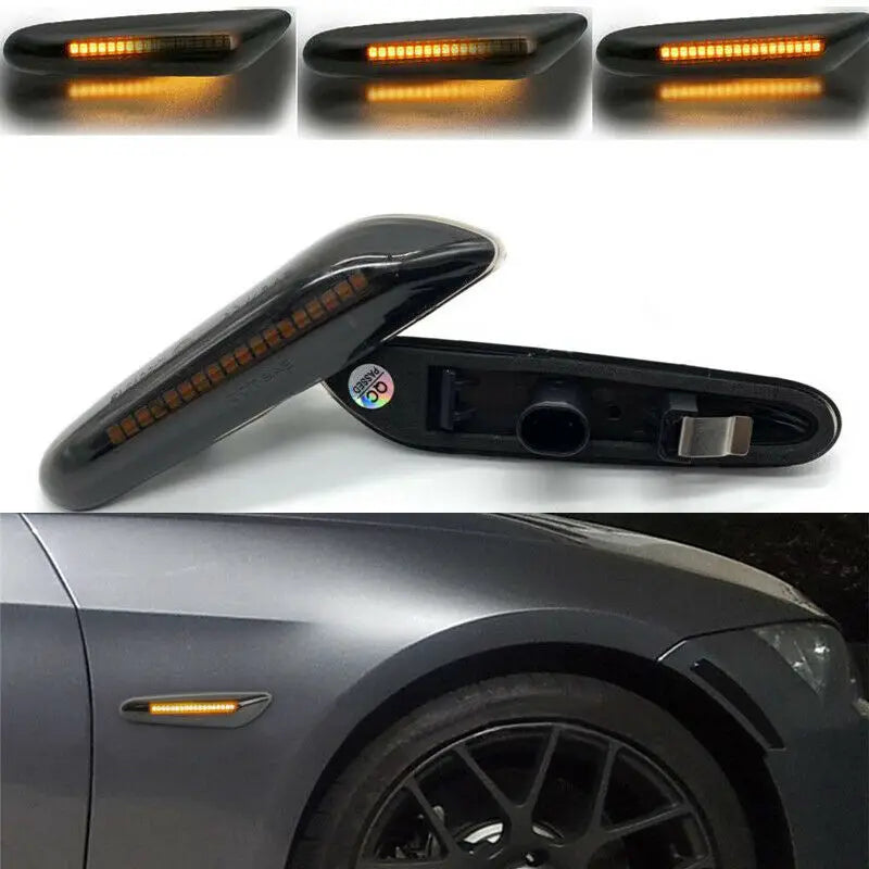 LED Side Marker Light for BMW 1 Series 3 Series 5 X1 X3 E46 E60 E61 E81 E82 E83 84 E87 E88 E90 E91 E92 E93 Turn Signal Indicator
