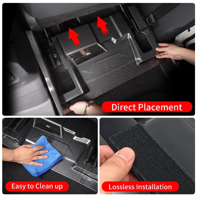 For Toyota 2024-2026 Land Cruiser 250 Prado LC250,Lexus GX 550 550h Seat Bottom Air Vent Protective Cover ,Interior Accessories