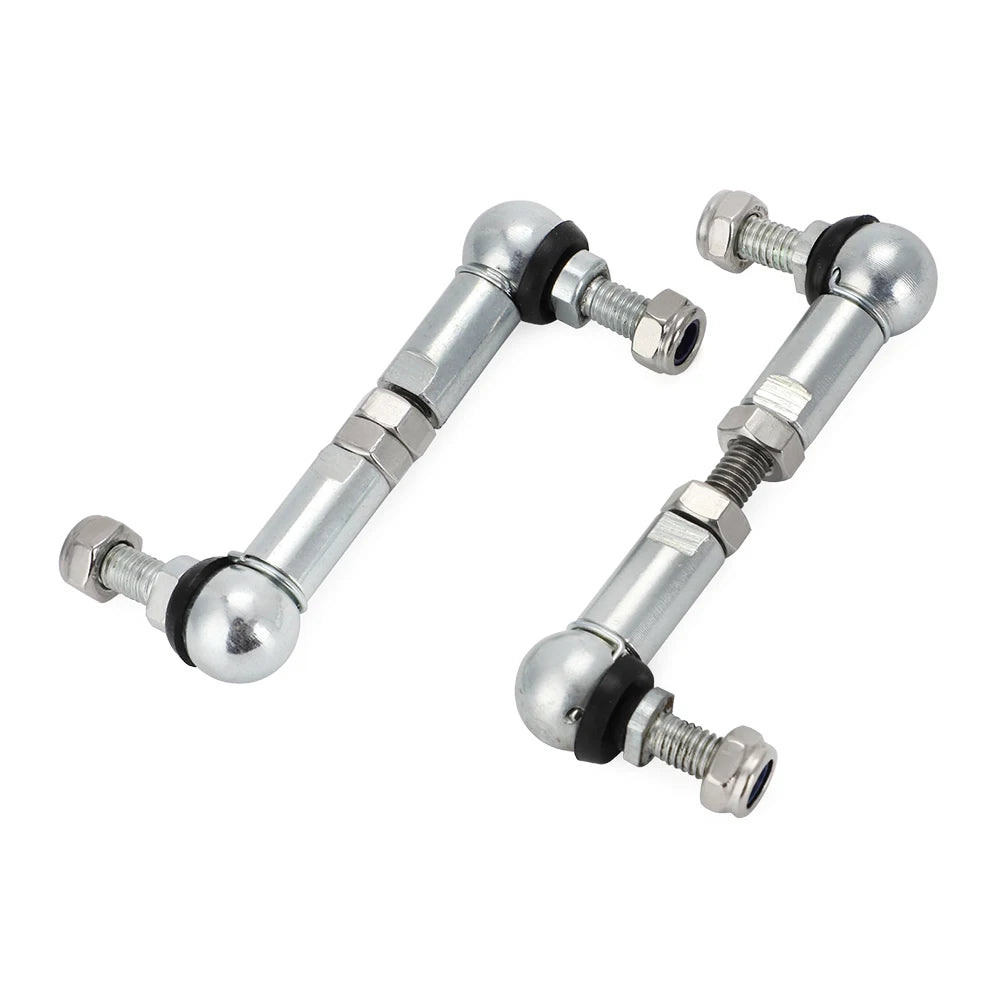 1 Pair Adjustable Air Suspension Rod Lowering Links Kit For BMW F11 E61 E39 X5 X6 Automotive Accessories