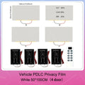 Automotive PDLC Smart Film for Car Windows | Switchable Privacy Glass Tint Independent control for four windows