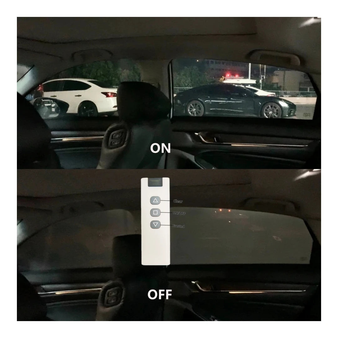TINTWAVE Smart Tint Film VLT35 Switchable Privacy Window Tint Film Kit for Car Side Windows 2PCS / 4PCS