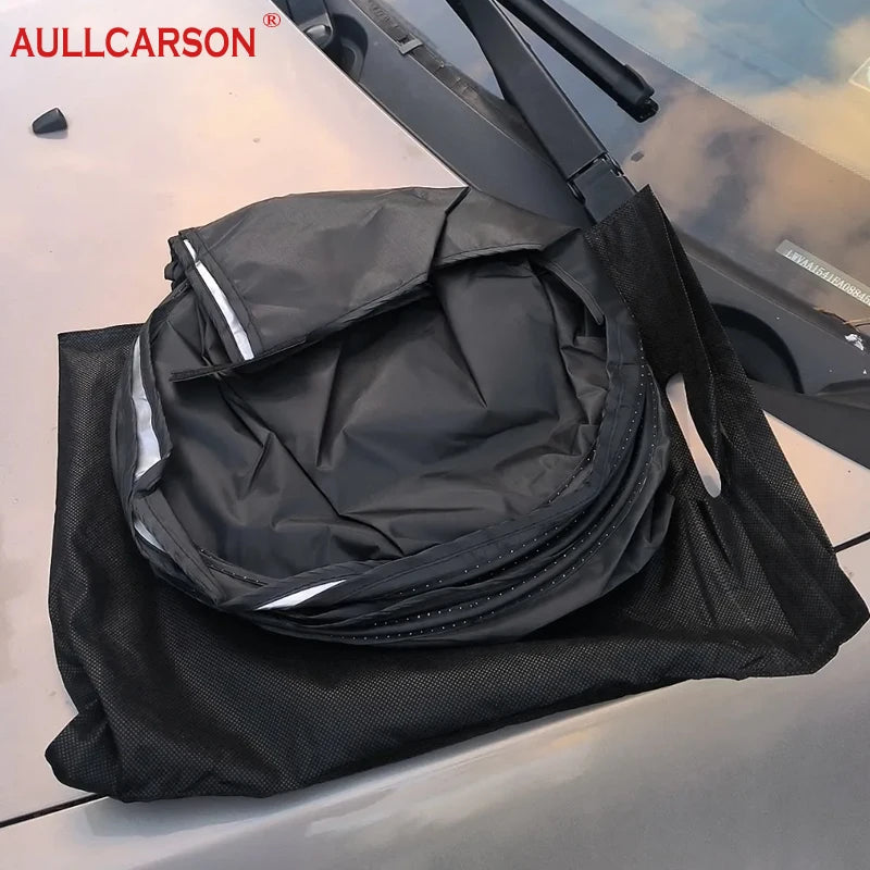 New Windshield Sun Shade Blocks Ray Reflector Auto Window Visor Shield Cover Foldable Parasol For BYD Leopard Titanium 3 2025