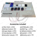 Custom Color Switchable PDLC Smart Window Film Self Adhesive Electric Privacy Glass Tint For Home & Car Windows