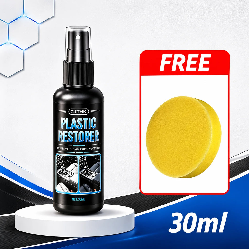 Car Plastic Restorer Back To Black Gloss Auto Plastic Leather Renovator Long Lasting Coating Liquid Auto Polish Repair Products