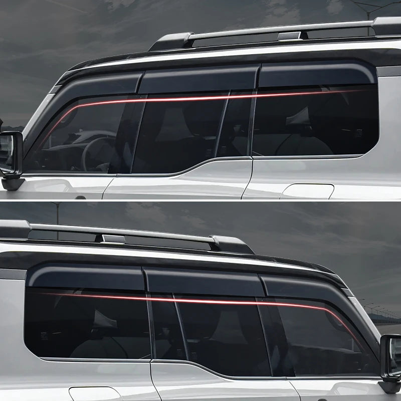 For Toyota Land Cruiser Prado LC 250 2024 2025,Lexus 550 gx Car Window Shelter from Rain Upgrade Exterior Decoration Accessories