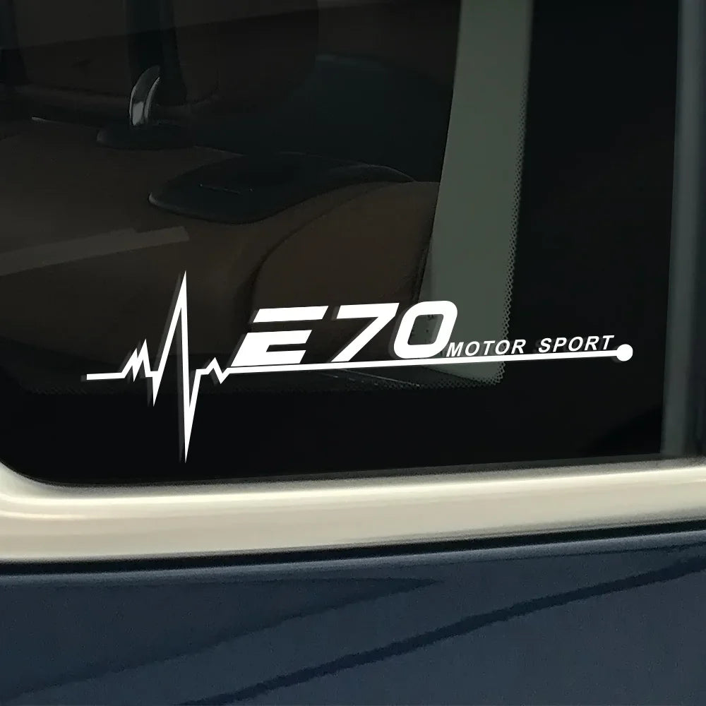 Car Side Window Sticker Auto Decor Film Decal Accessories for BMW E46 E90 E91 E60 E39 E36 E87 E92 E30 E34 E61 E62