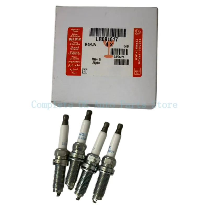4PCS LR091617 GENUINE IGNITION SPARK PLUG FOR LAND ROVER NEW DISCOVERY RANGE ROVER SPORT VELAR EVOQUE 2.0 TURBO PETROL AJ200P