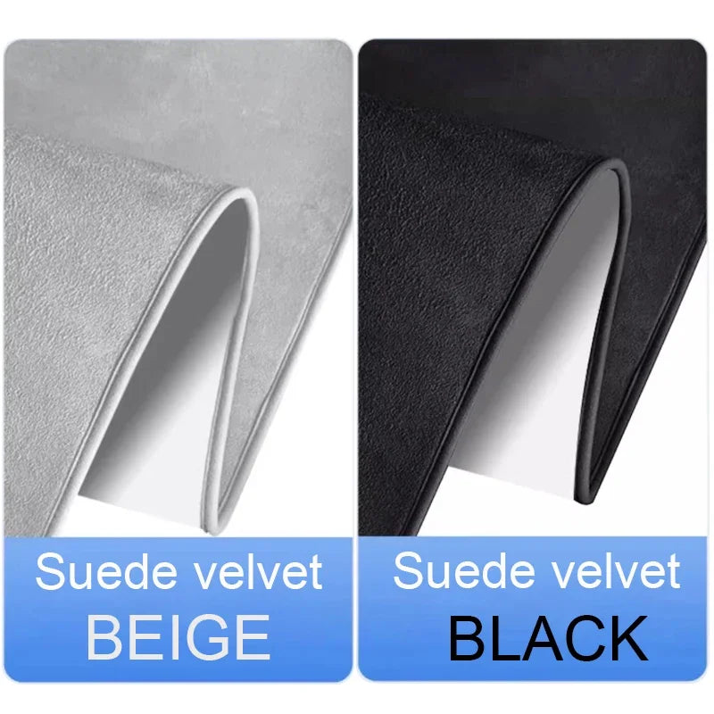 For PORSCHE Taycan 2023-Present Suede Fabric Electrostatic Adsorption Sunroof Sunshade Anti UV Heat Insulation Skylight