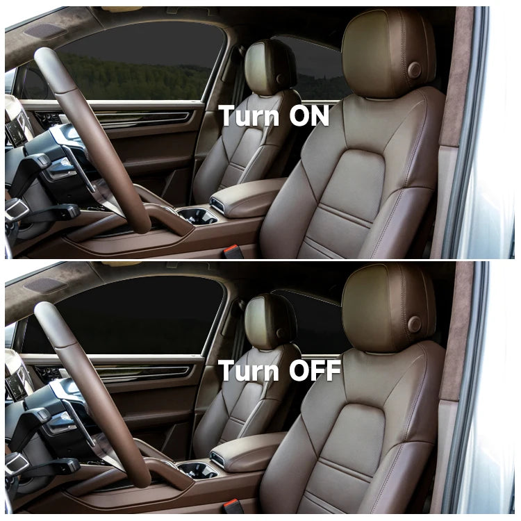 Switchable Smart Electronic 4.2 Haze Electric Tint Glass Car Window Privacy PDLC Film with Self Healing & Color Changing
