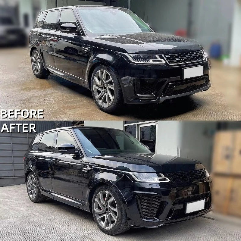 Body Kits for  Sport 2014-2017 L494 Upgrade 2022 SVR Car Bumpers Front Bumper SVR Bodykit Headlight Taillight