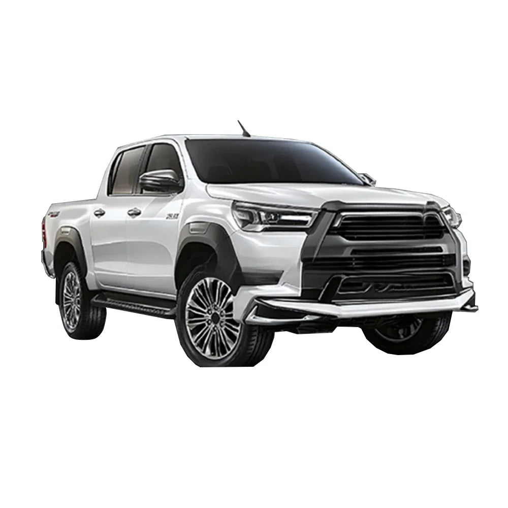 /High Quality Hilux Revo Rocco Rogue 2020-2023 Front Bumper Lip Body Kit
