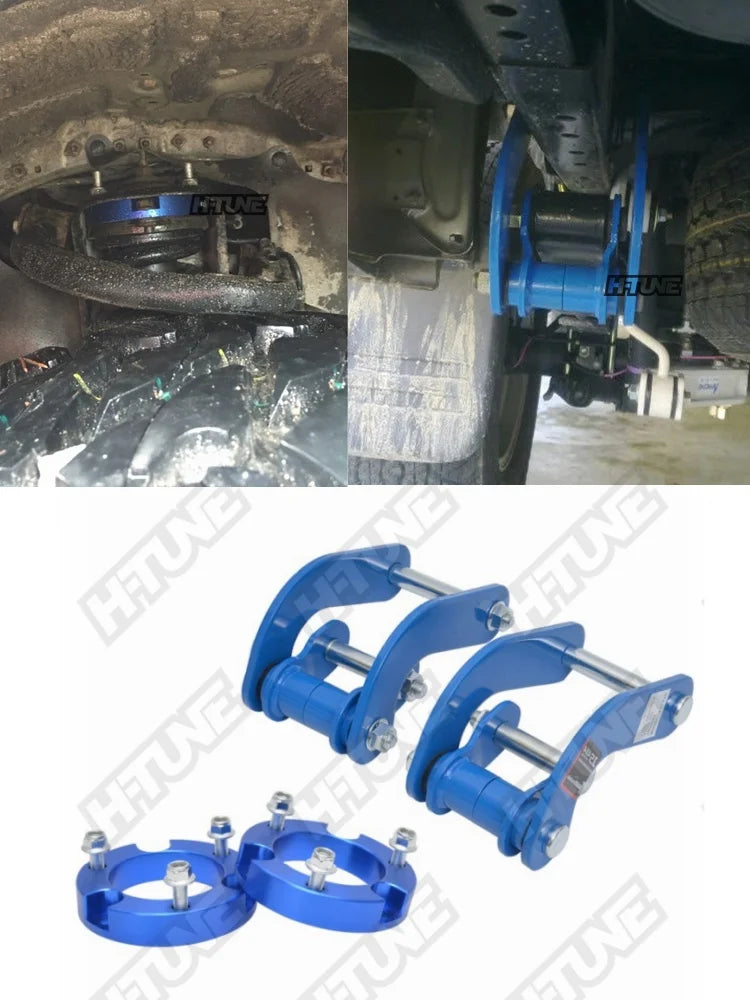 Hilux Vigo 4WD 2005-2014 Lift Kit 2" Front Spacer Rear Comfortable G-Shackles Kits