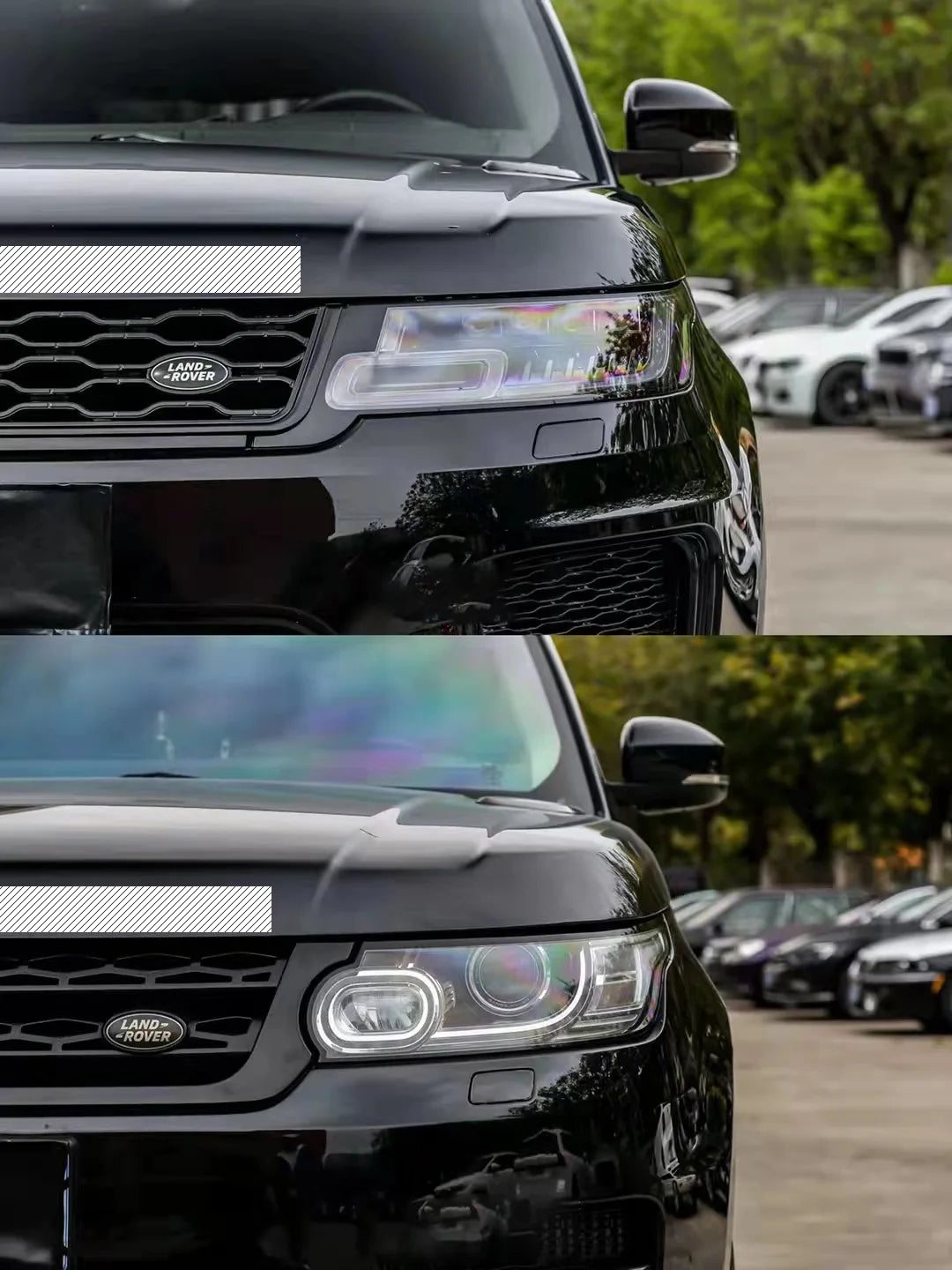 Hot Sale Upgrade Convert SVR Model Body Kit Facelift Big Surround Land  Range Rover Sport L494 2014-2017 up to 2018-2022