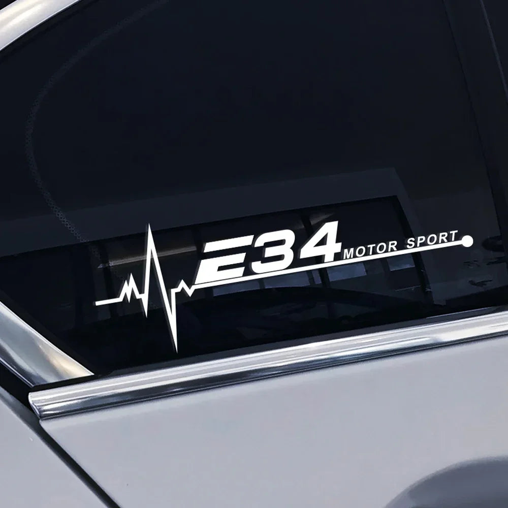 Car Side Window Sticker Auto Decor Film Decal Accessories for BMW E46 E90 E91 E60 E39 E36 E87 E92 E30 E34 E61 E62
