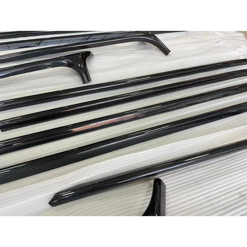 For Mercedes G class 2019-2026 year W464 W463A W465 carbon fiber roof strip trim A-pillar C-pillar G500 G63 G450 accessories