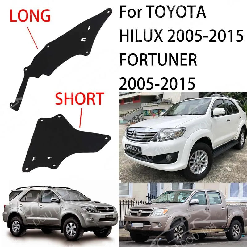 FOR  Toyota Hilux KUN25 KUN26 Fortuner 2005 2006 2007 2008 2009-2015 Front Fender Wheel House Seal (short/long) Cover Rubber